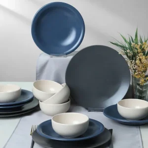 Keramika Serviesset - River Mix - 18 delig - 6 Personen - Stoneware Trendy
