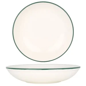Rinart Diepbord - Green Edge - Porselein - 20 cm (650cc) - set van 6 Favoriet