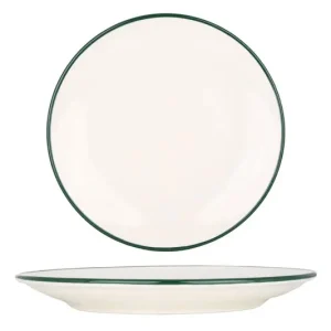 Rinart Dessertbord - Green Edge - Porselein - 17 cm - set van 6 Bestel Nu