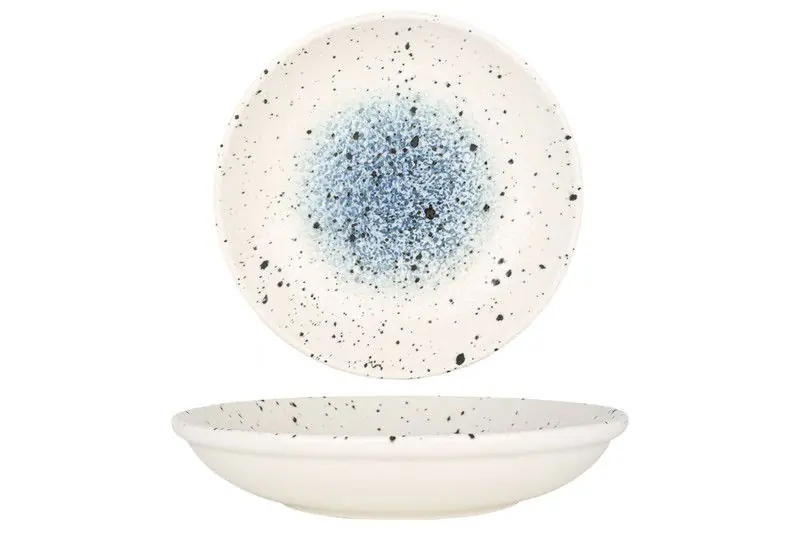Rinart Diepbord - Splash - Porselein - 20 cm (650cc) - set van 6 Speciale Aanbieding
