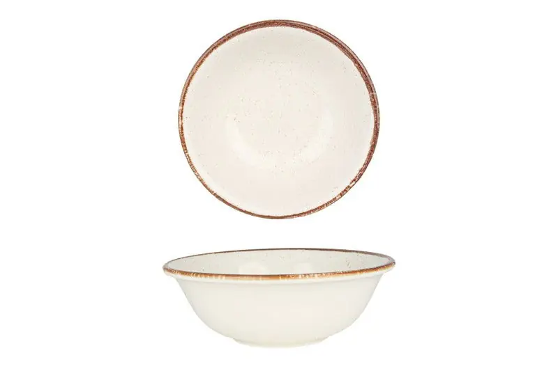 Rinart Kommetje - Brunilda - Porselein - 16 cm (400cc) - set van 6 Nieuw