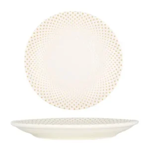 Rinart Dessertbord - Punto - Porselein - 19 cm - set van 6 Gereduceerde Prijs