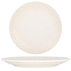 Rinart Dinerbord - Punto - Porselein - 25 cm - set van 6 Luxe