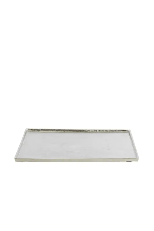 Snelle Levering Light & Living - Schaal MAES - 39.5x1.5cm - Zilver