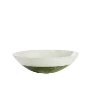 Authentiek Light & Living - Schaal BINANGA - Ø26x7.5cm - Wit