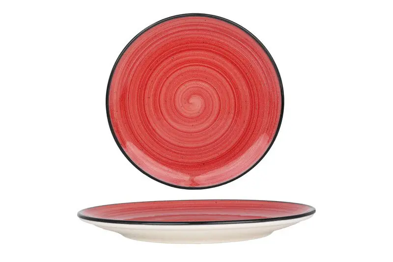 Bestseller Bonna Dessertbord - Aura Passion - Porselein - 21 cm - set van 6
