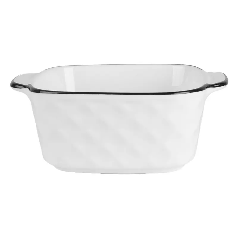Tijdelijk Beschikbaar Clayre & Eef Kom 400 ml Wit Keramiek