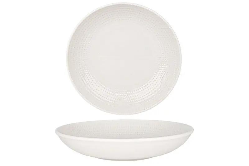 Veilige Betaling Bonna Diepbord - Pure Dot - Porselein - 23 cm (1000cc) - set van 6