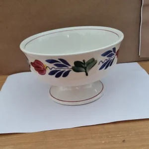 Boerenbont Fruitschaal op voet rond 16 cm aardewerk Koop Vandaag