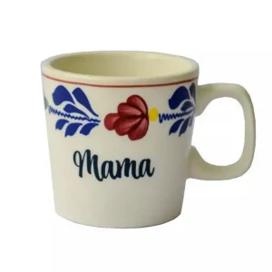 Boerenbont Beker Mok 0,2L met opdruk Mama Beste Prijs