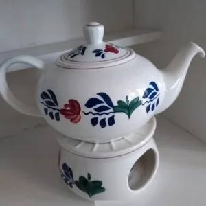 Boerenbont Theelichthouder met Theepot Merkproduct