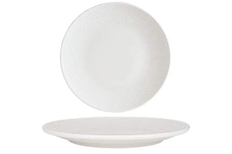 Flitsaanbieding Bonna Dinerbord - Pure Dot - Porselein - 27 cm - set van 6