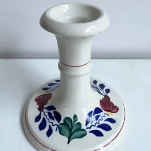Boerenbont Kaarsenhouder vintage hoogte 12 cm Gereduceerde Prijs