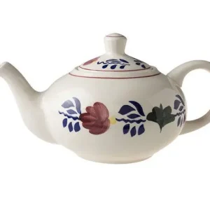 Modern Boerenbont Theepot Zeeland - 1.2 liter - Aardewerk