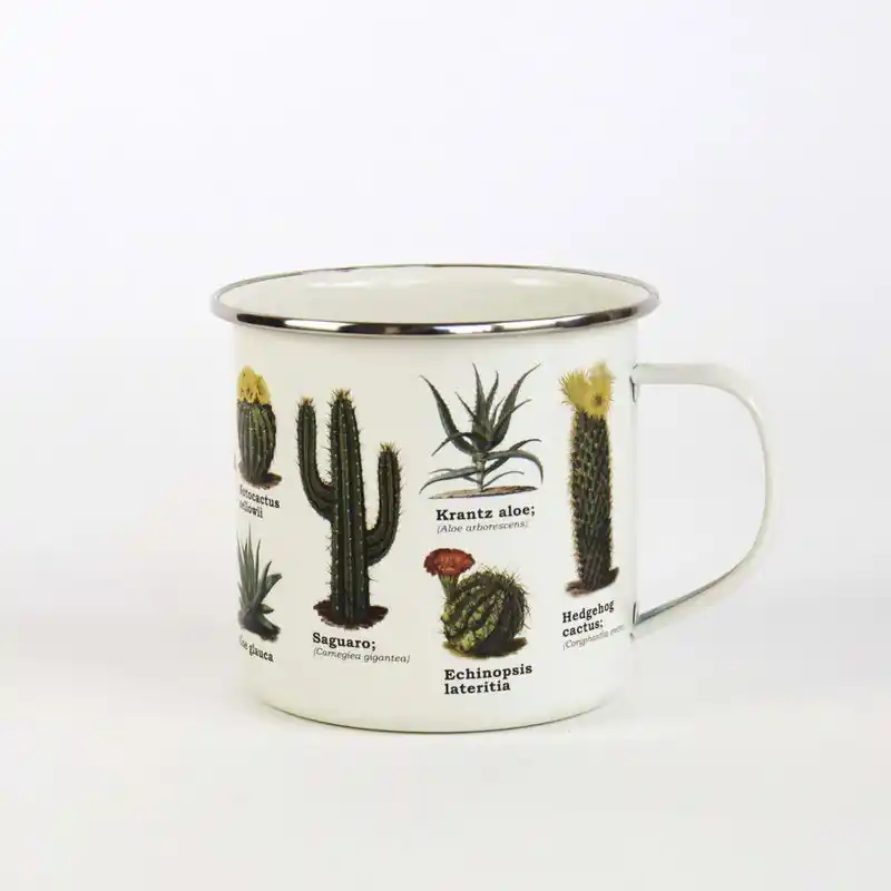 Limited Edition Gift Republic Botanical - Emaille Mok