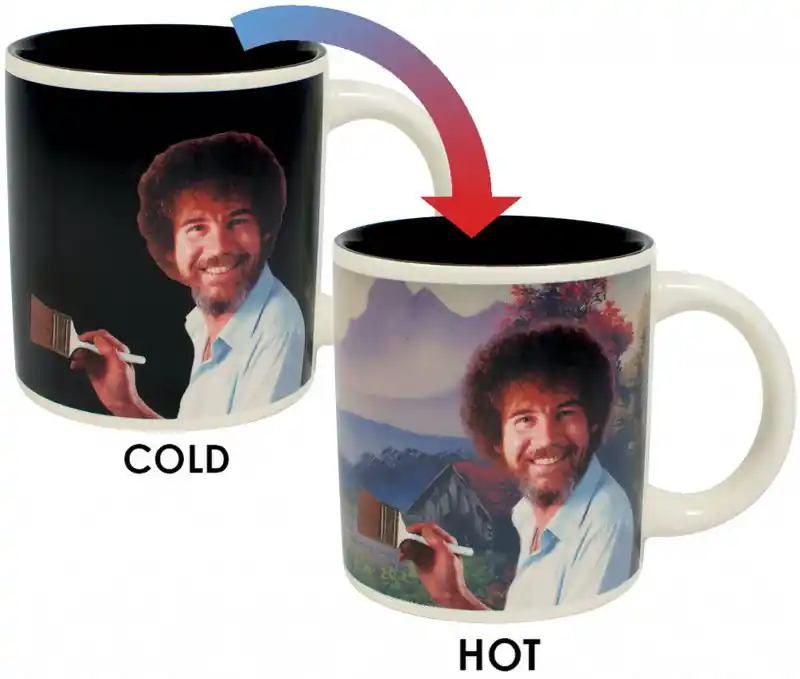 Merkproduct UPG Mok - Bob Ross