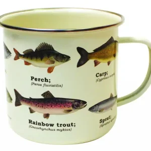 Nu Kopen Gift Republic Multi Fish - Emaille Mok