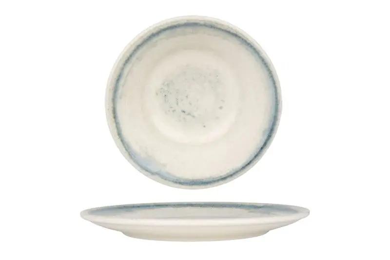Bonna Dessertbord - Rivus Line - Porselein - 15 cm - set van 6 Beperkt Aanbod
