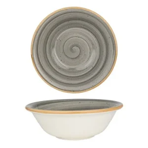 Bonna Kommetje - Aura Space - Porselein - 16 cm (400cc) - set van 6 Ambachtelijk