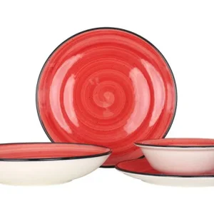 Aanbieding Bonna Serviesset - Aura Passion - 24 delig - 6 Personen - Porselein