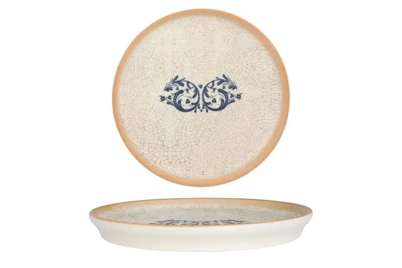 Bonna Dessertbord - Viento - Porselein - 16 cm - set van 6 Authentiek