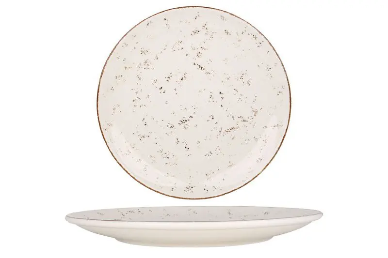 Bonna Dinerbord - Grain - Porselein - 30 cm - set van 6 Trendy