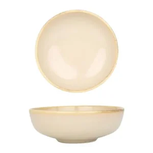 Bonna Kommetje - Sand Hygge - Porselein - 14 cm (400cc) - set van 6 Finale Uitverkoop