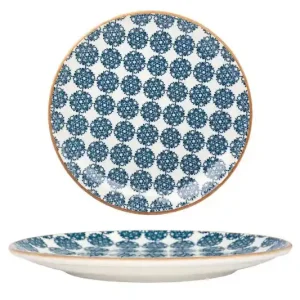 Bonna Dinerbord - Lotus - Porselein - 25 cm - set van 6 Gratis Retour