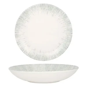 Bonna Diepbord - Iris - Porselein - 25 cm 1300 cc - set van 6 Op = Op