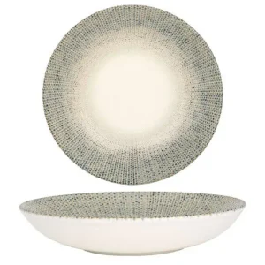 Authentiek Bonna Diepbord - Sway - Porselein - 25 cm (1300cc) - set van 6