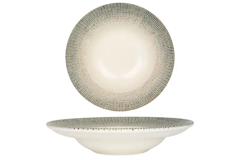 Bonna Pastabord - Sway - Porselein - 27 cm (450cc) - set van 2 Uitverkoop