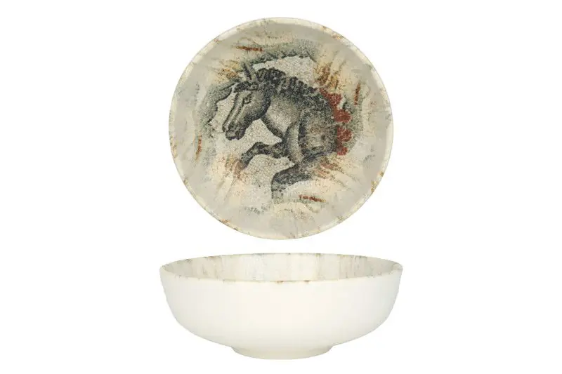 Bonna Kommetje - Mesopotamia - Porselein - 14 cm (450cc) - set van 6 Trendy