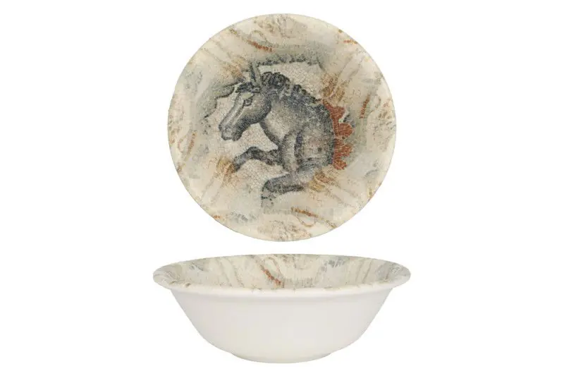 Exclusief Bonna Kommetje - Mesopotamia - Porselein - 16 cm 400 cc - set van 6