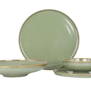 Authentiek Bonna Serviesset - Sage Hygge - 24 delig - 6 Personen - Porselein