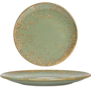 Bonna Dessertbord - Sage Snell - Porselein - 23 cm - set van 6 Bulkbestelling