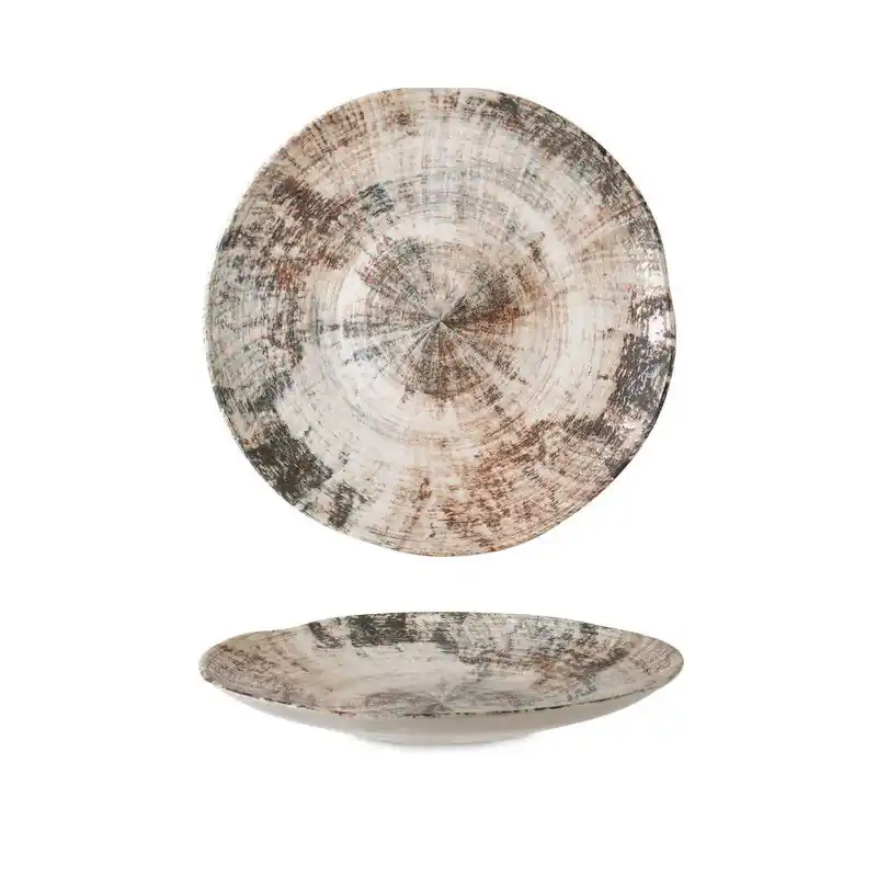 Rinart Dessertbord - Shira - Porselein - 23 cm - set van 6 Superprijs