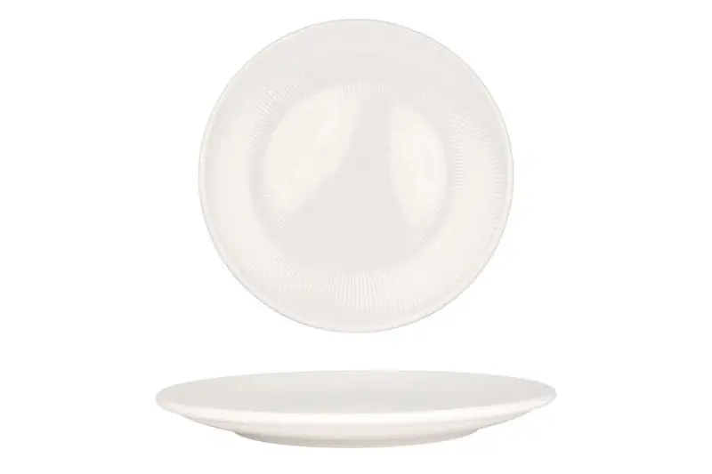 Bulkbestelling Bonna Dessertbord - Iris White - Porselein - 17 cm - set van 6