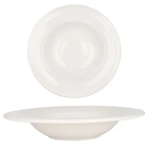 Bonna Pastabord - Halo - Porselein - 28 cm (400cc) - set van 2 Modern