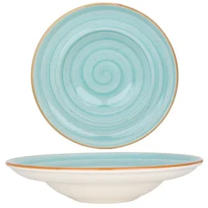 Bonna Pastabord - Aqua - Porselein - 30 cm (550cc) - set van 2 Lage Kosten