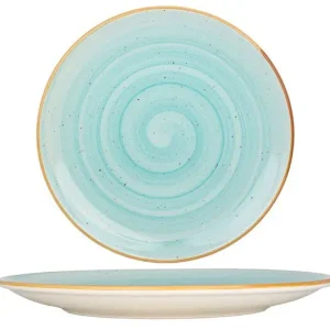 Bonna Dinerbord - Aqua - Porselein - 30 cm - set van 6 Nieuw Model