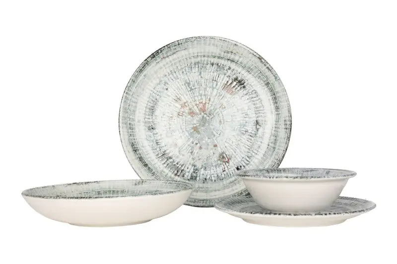 Garantie Inbegrepen Bonna Serviesset (Medium) - Odette - 24 delig - 6 Personen - Porselein