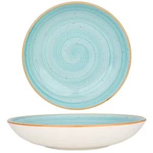 Bonna Diepbord - Aqua - Porselein - 23 cm (1000cc) - set van 6 Finale Uitverkoop