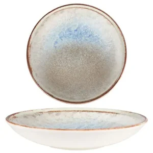 ID Fine Diepbord - Delta - Porselein - 25 cm (1140cc) - set van 6 Luxe