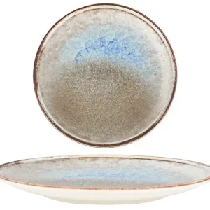 Luxe ID Fine Dessertbord - Delta - Porselein - 23 cm - set van 6