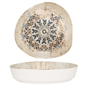 Rinart Diepbord - Aztec - Porselein - 21 cm (900cc) - set van 6 Garantie Inbegrepen
