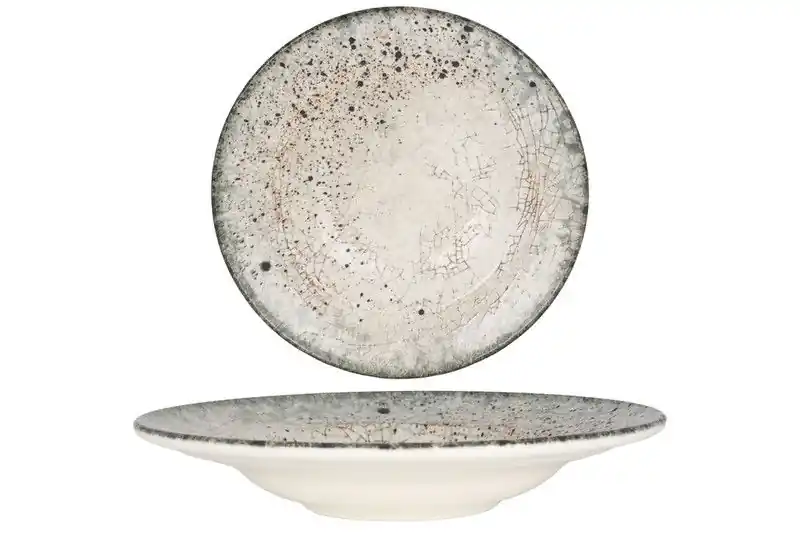 Hete Deal Rinart Pastabord - Sedir - Porselein - 27 cm (400cc) - set van 2