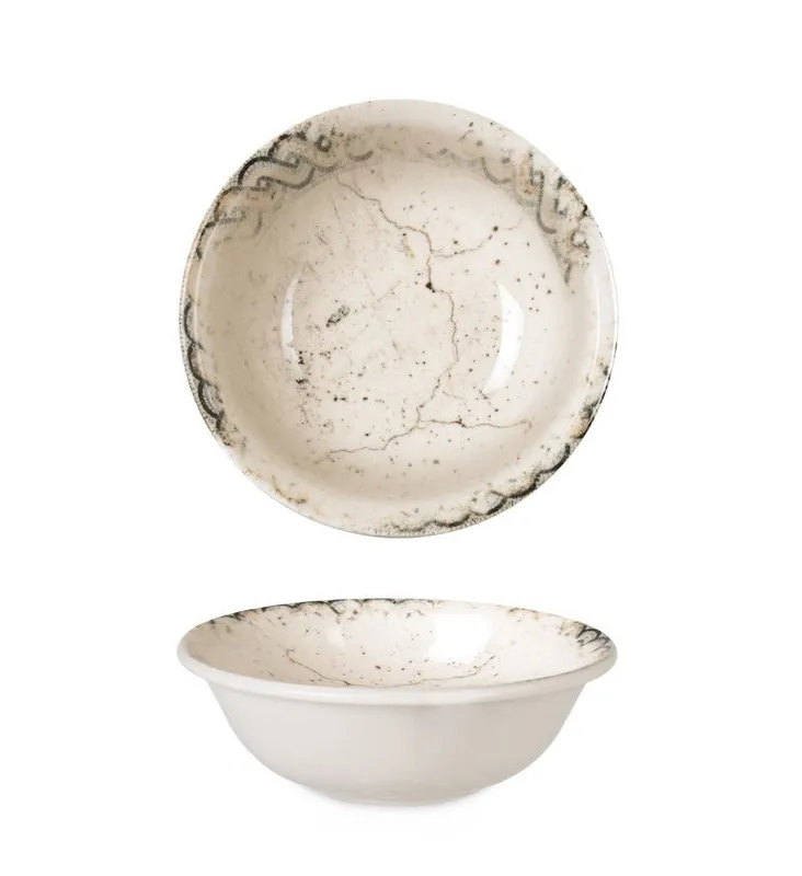Op = Op Rinart Kommetje - Remnant - Porselein - 16 cm - set van 6