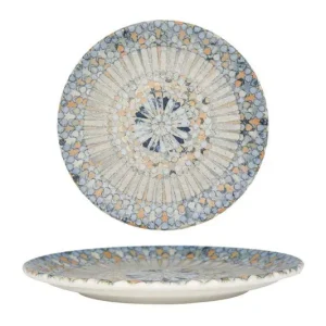 Bonna Dessertbord - Luca Mosaic - Porselein - 19 cm - set van 6 Exclusief