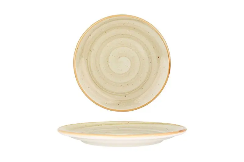 Bonna Dessertbord - Aura Terrain - Porselein - 17 cm - set van 6 Meest Verkocht