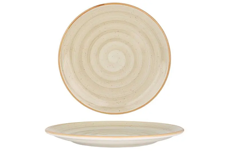 Bonna Dinerbord - Aura Terrain - Porselein - 25 cm - set van 6 Gecertificeerd